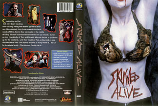 SKINNED ALIVE Wizard Video sleeve